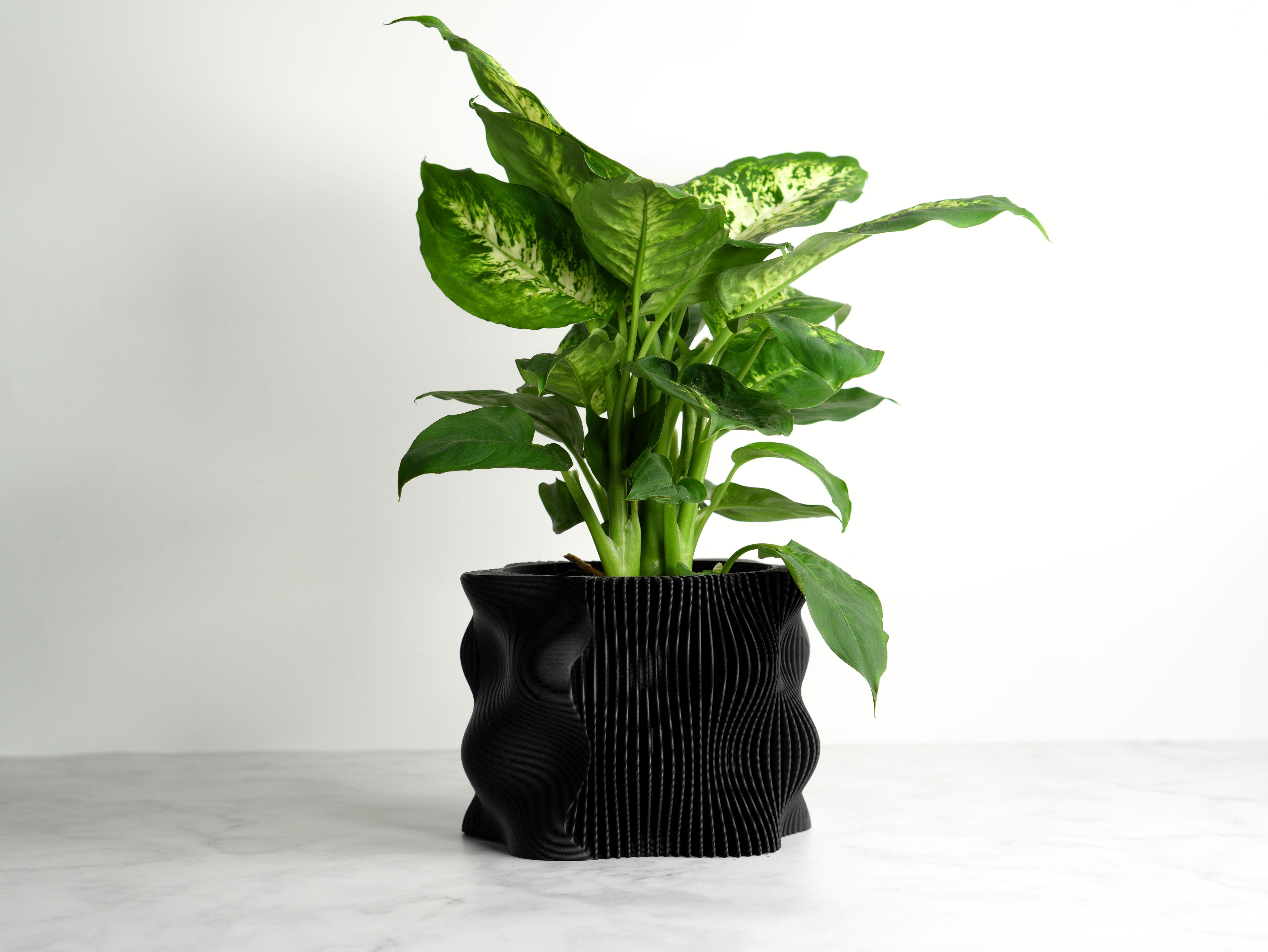 Planter Pot Wavy