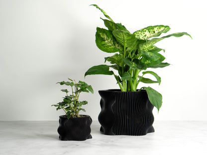 Planter Pot Wavy