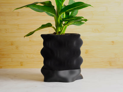 Self-watering Planter Pot Wavy