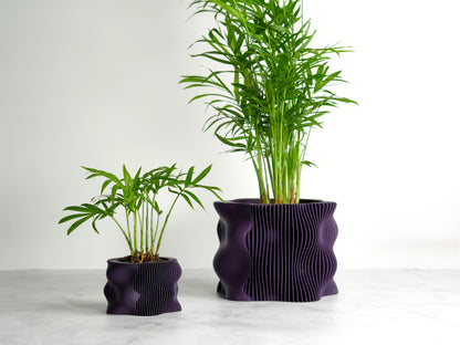 Planter Pot Wavy