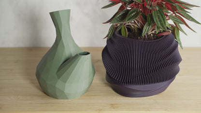 Self-watering Planter Pot Curvy